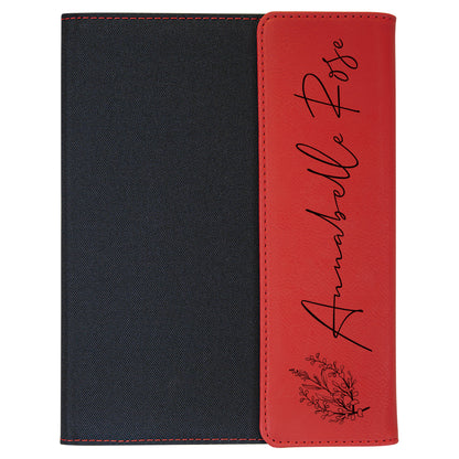 Personalized Leatherette Portfolio