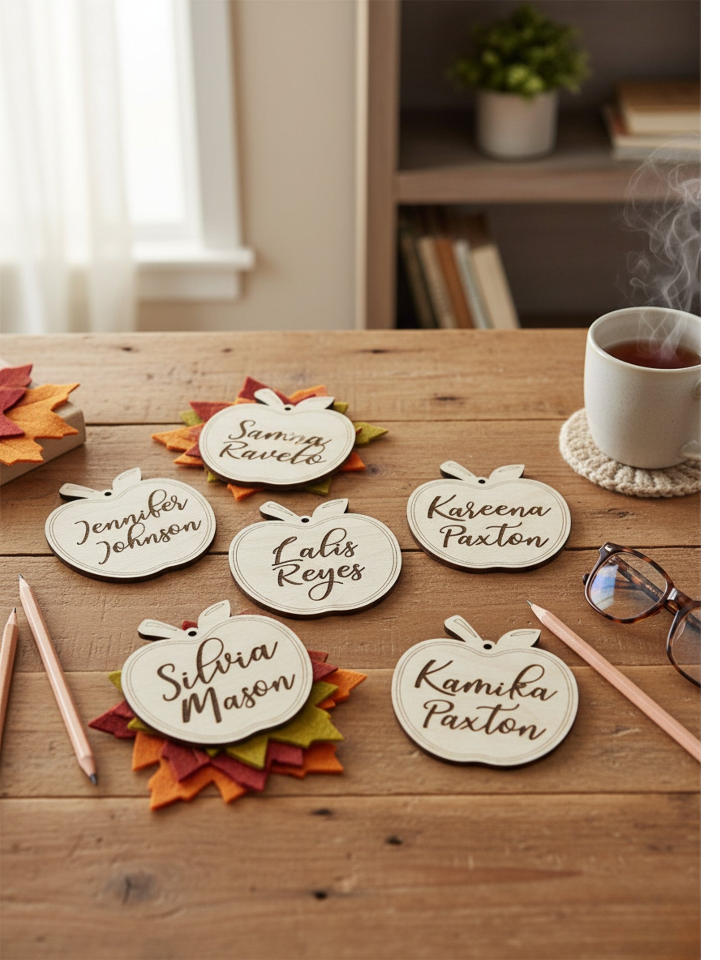 Teacher Apple Ornament