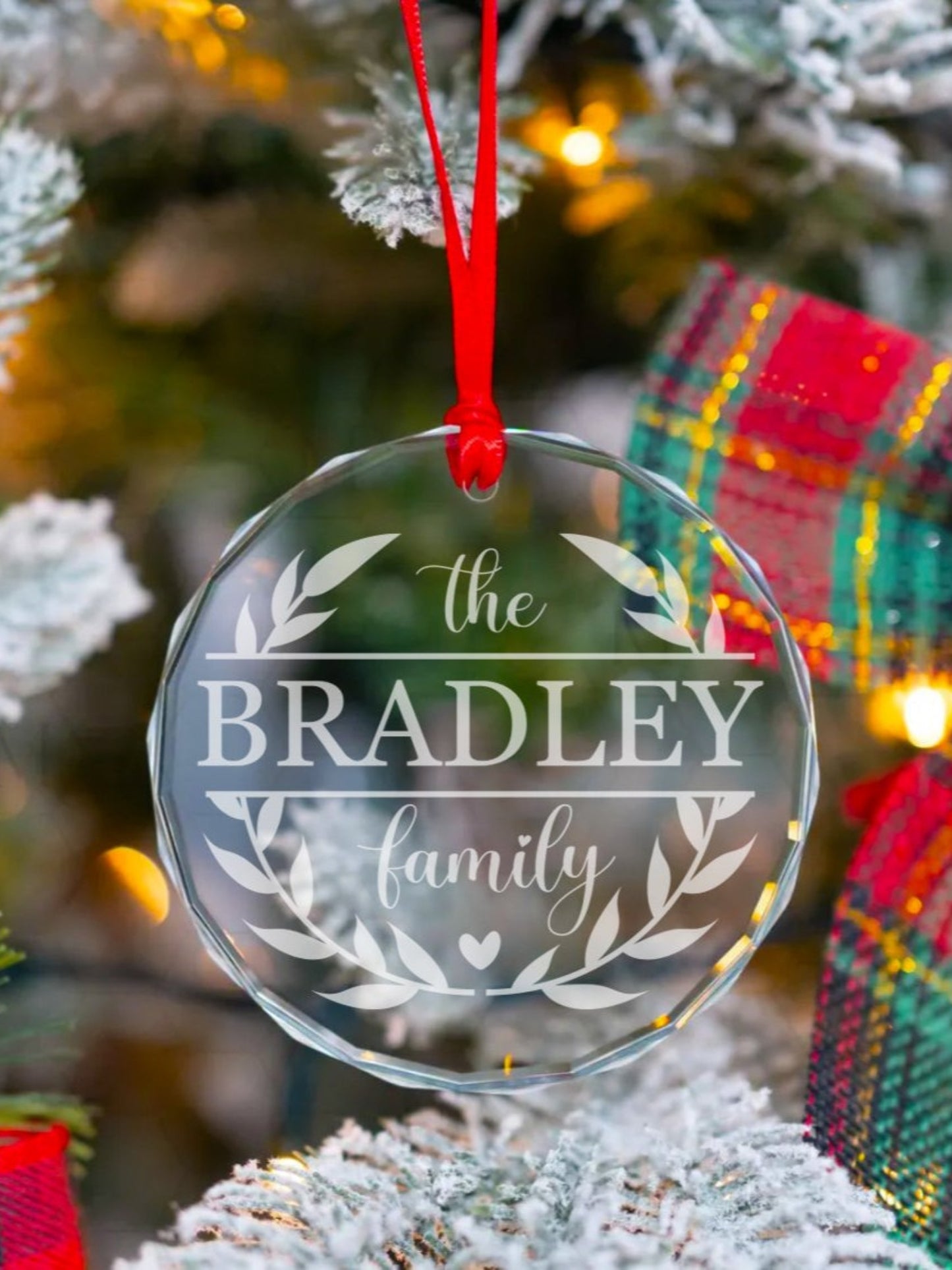 Family Name Ornament V1