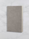 Branded Leatherette Journal Gray