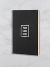 Branded Leatherette Journal — Laser Engraved with Your Company Logo