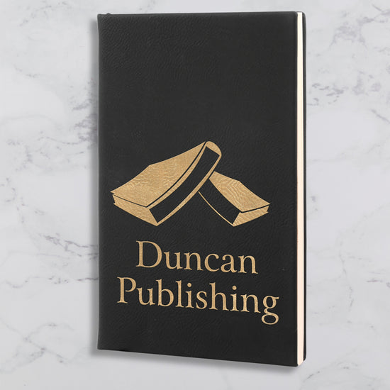 Branded Leatherette Journal with custom logo