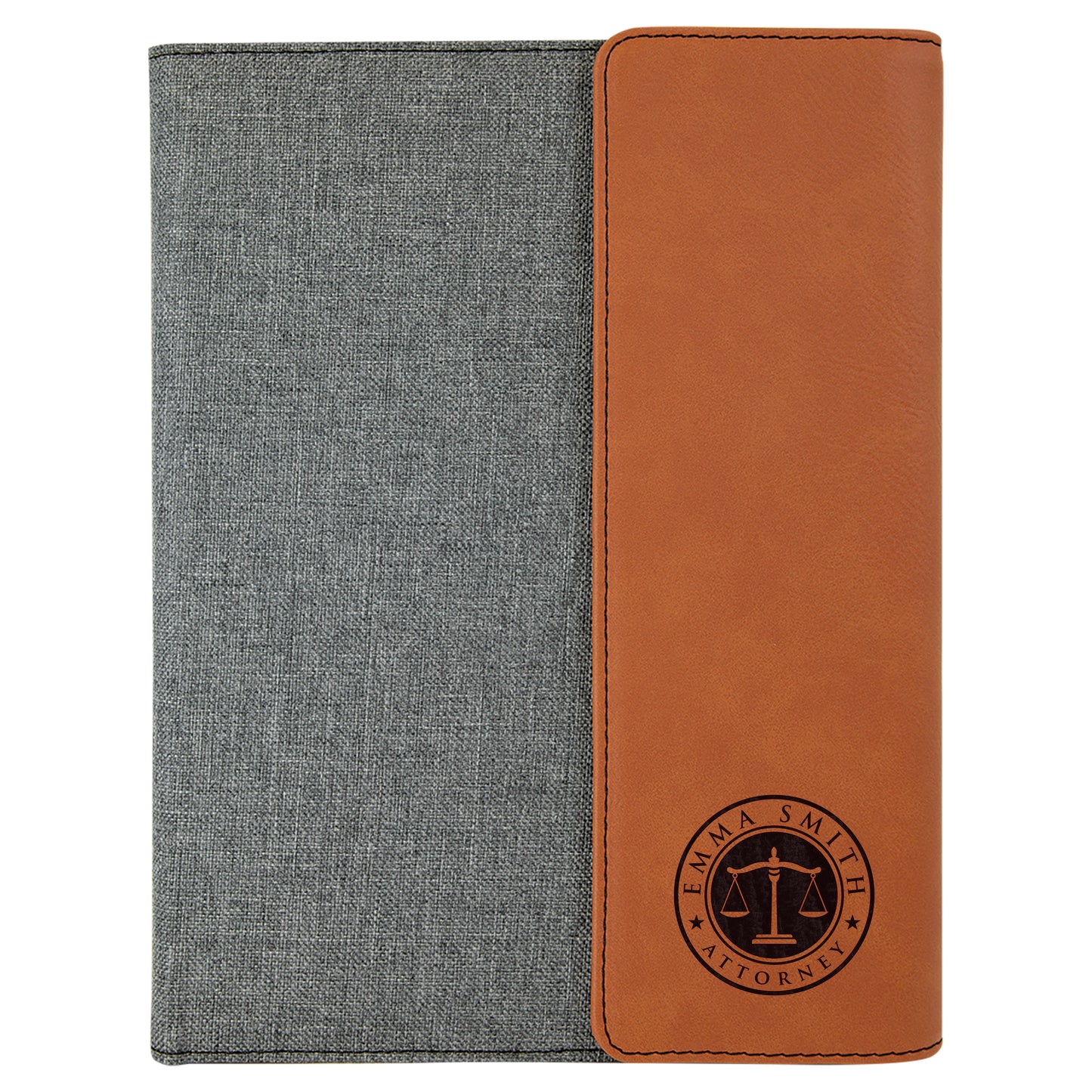 Personalized Leatherette Portfolio