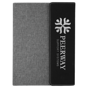 ***Branded Personalized Leatherette & Canvas Portfolio