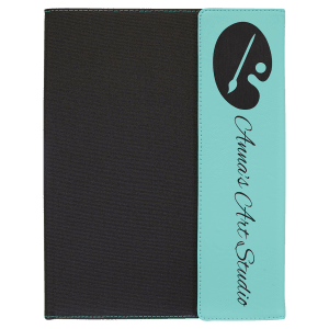 ***Branded Personalized Leatherette & Canvas Portfolio