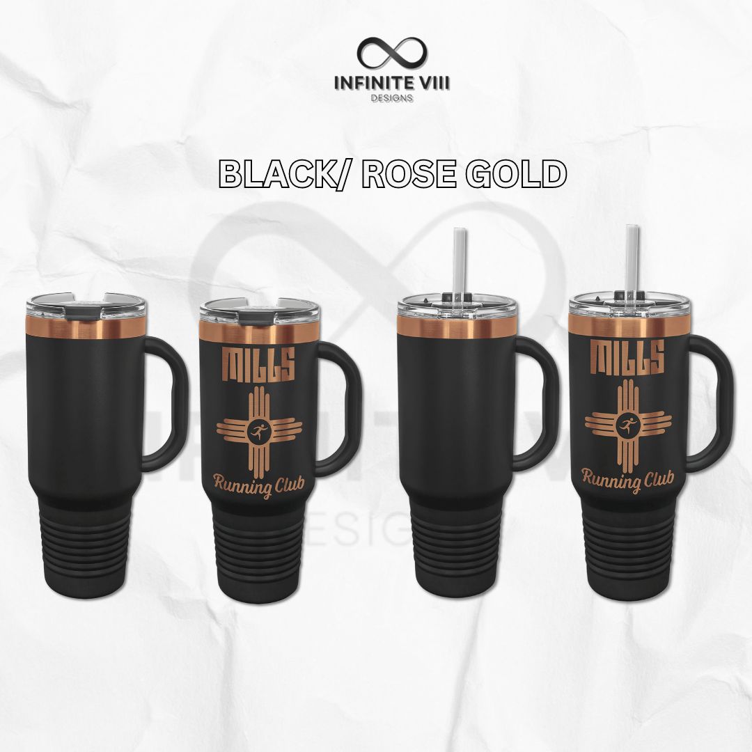 40 oz Travel Mug with Handle