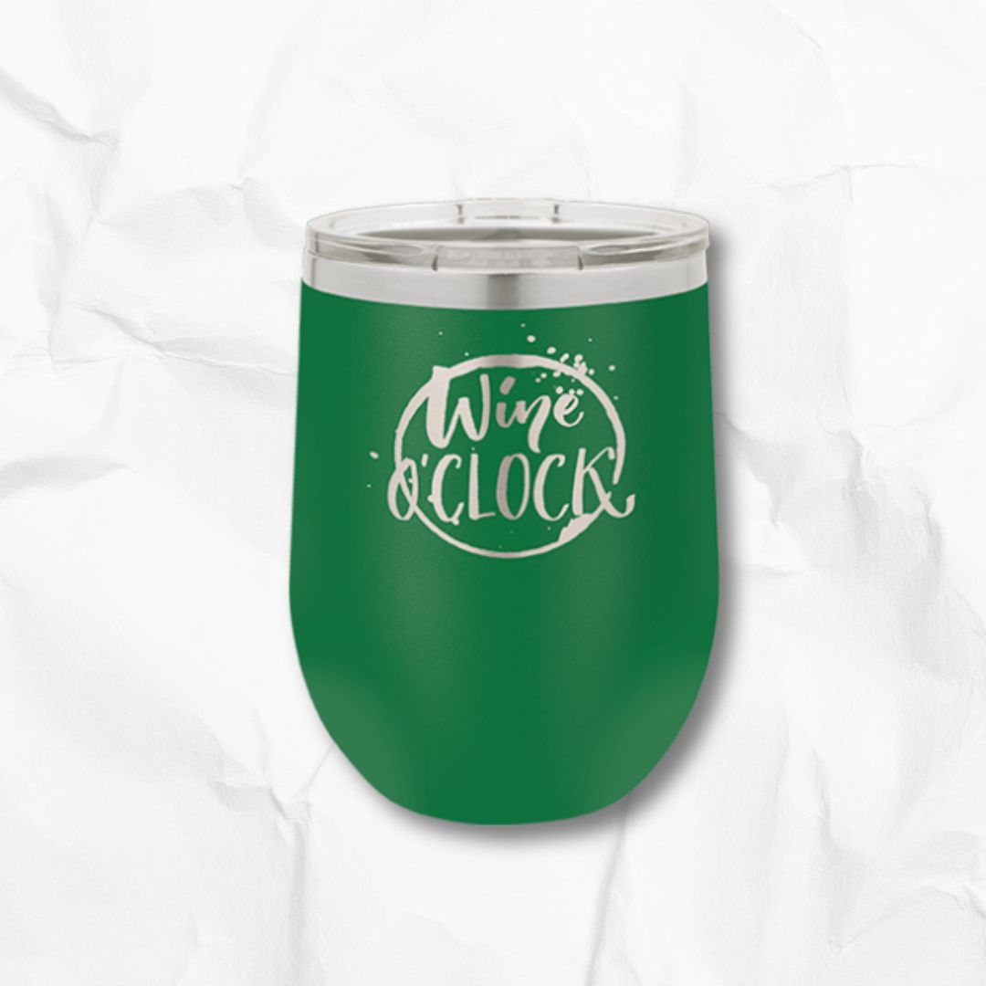 12 oz Stemless Insulated Wine Tumbler