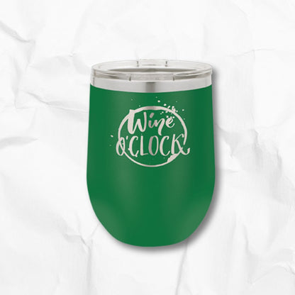 12 oz Stemless Insulated Wine Tumbler