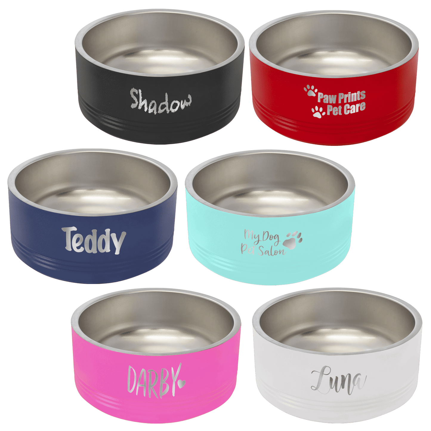 Personalized Insulated Pet Bowls