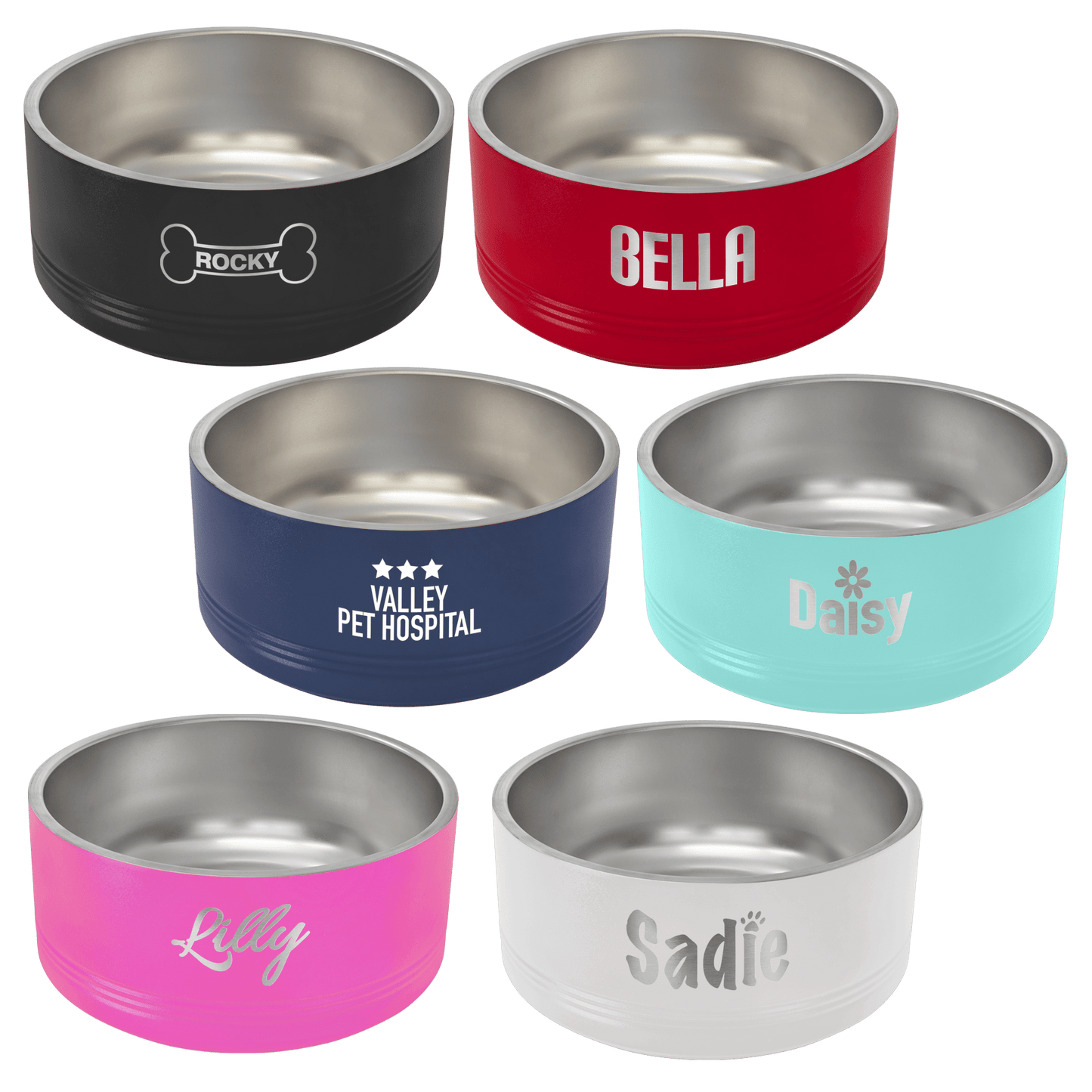 Personalized Insulated Pet Bowls