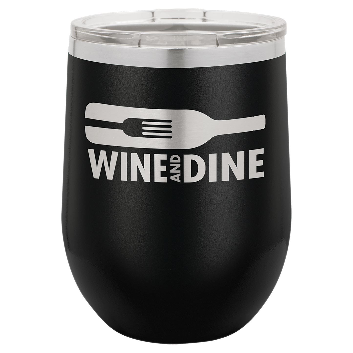 12 oz Stemless Insulated Wine Tumbler