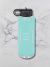 40 oz custom engaved water bottle Teal