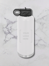 40 oz custom engaved water bottle White
