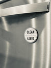 Laser Engraved Clean/Dirty Dishwasher Magnet — Wood Kitchen Magnet Sign