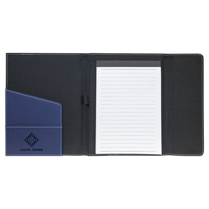 Personalized Leatherette Portfolio