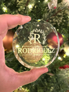 Monogram Family Ornament V1