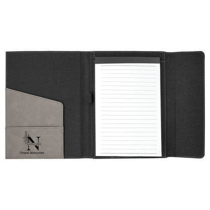 Personalized Leatherette Portfolio