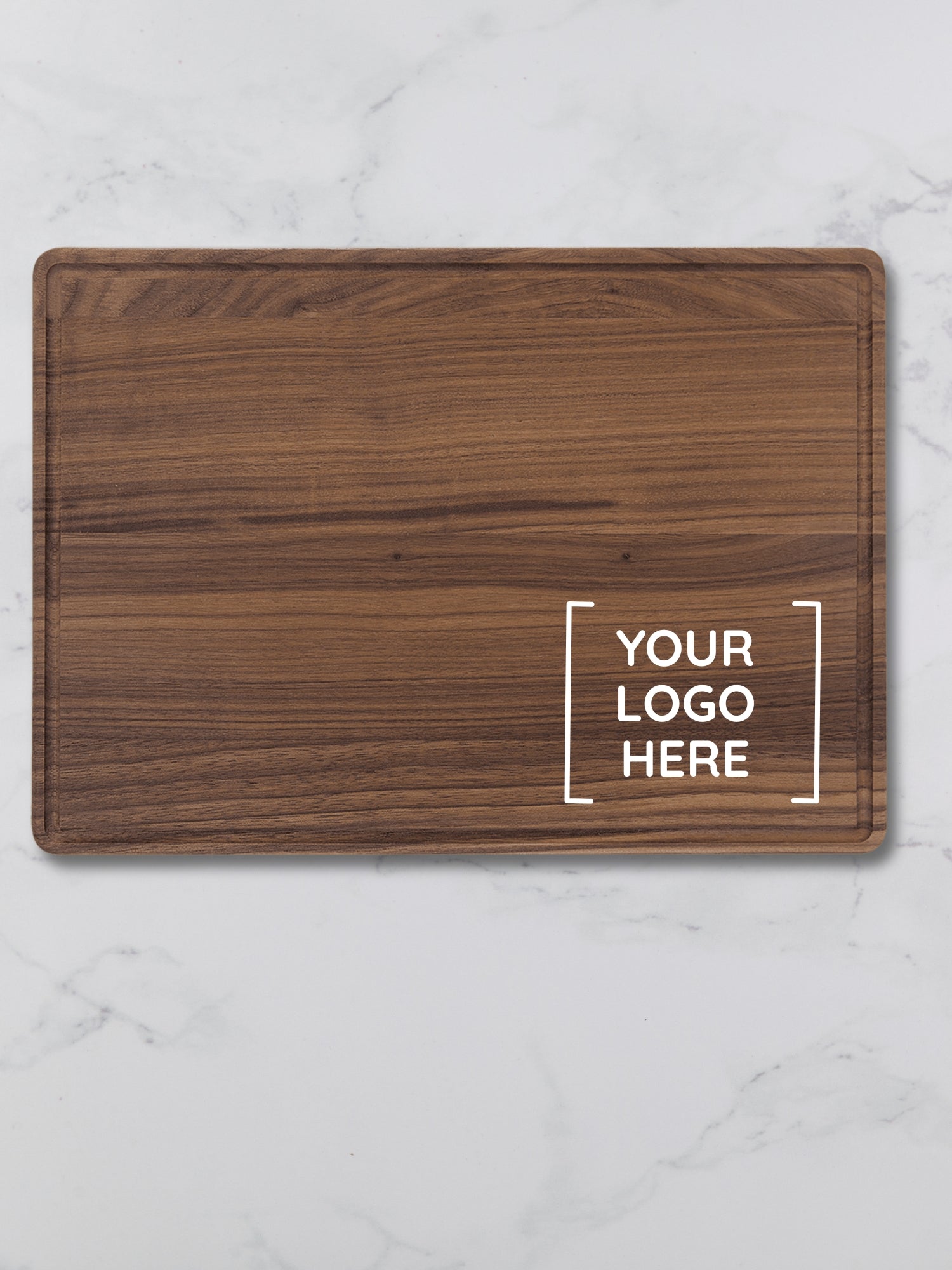 Personalized Walnut Cutting Board — Laser Engraved Large Charcuterie Board with Custom Design