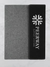 Small Branded Personalized Leatherette & Canvas Portfolio