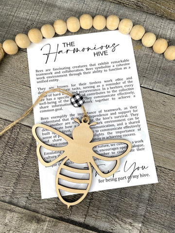 The Harmonious Hive — Bee Story Charm