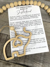 The Unbreakable Bond of Sisterhood — Elephant Story Charm | Gift for Sister or Best Friend
