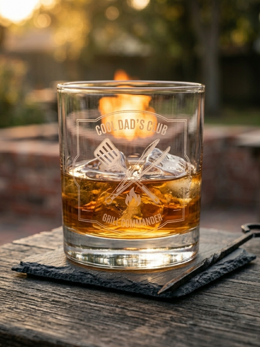 Grill Commander Whiskey Glass