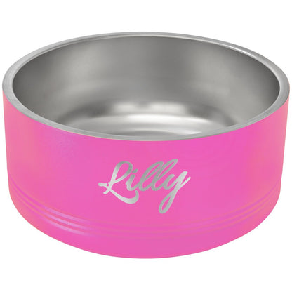 Personalized Insulated Pet Bowls