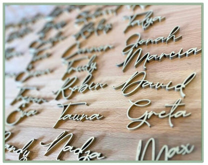 Wedding Name Plates