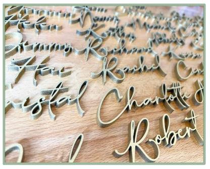 Wedding Name Plates